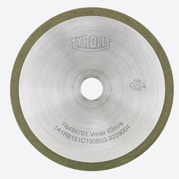 Diamond wheels for cutting rotating tools